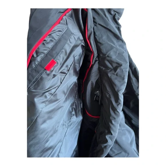 Jones New York Black Women's Quilted Puffer Coat Size M